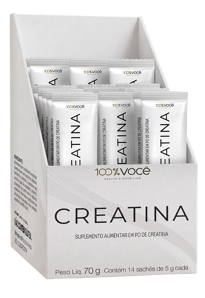 CREATINA - DISPLAY COM 14 SACHÊS DE 5G